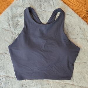 Athleta Grey Sports Bra, Womens Large, Great Condition